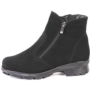 Aaltonen Bred Ankle Boots Suede Wool Black 36