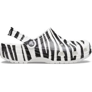 Crocs Classic Clog Animal Print White Zebra 38-39