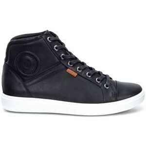 ECCO Soft 7 Sneaker Dam High Black UST Droid 36