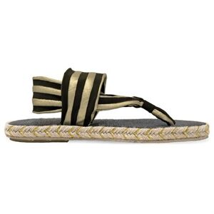 Nalho Ganika Sandal Metallic W Black Gold 37