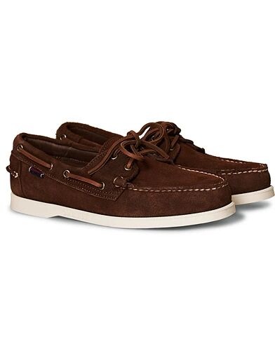 Sebago Docksides Suede Boat Shoe Dark Brown men US8,5 - EU42 Brun