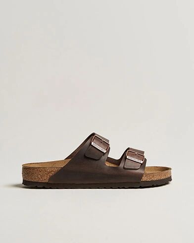 BIRKENSTOCK Arizona Habana Oiled Leather men 44 Brun