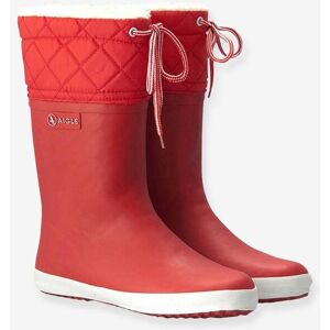 Botas de agua Lolly Pop Giboulée AIGLE® rojo medio liso