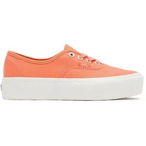 Vans UA AUTHENTIC PLATFORM - Zapatillas melon/blancdeblanc