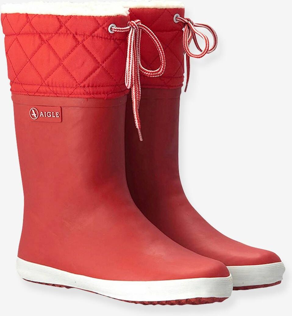 Botas de agua Lolly Pop Giboulée AIGLE® rojo medio liso