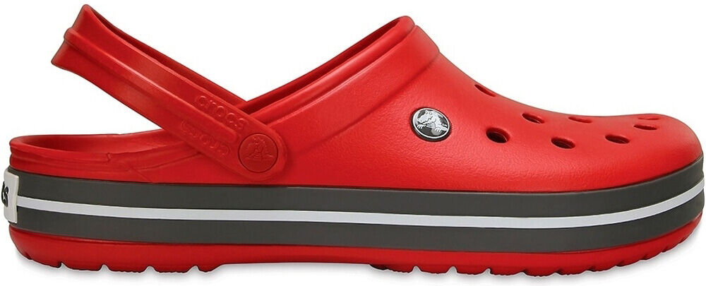 Crocs crocband zueco mujer Rojo (8)