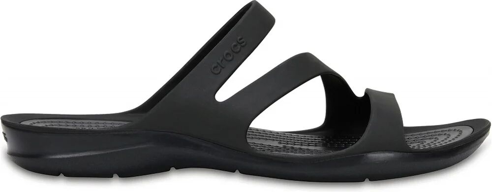 Crocs swiftwater sandal zueco mujer Negro (39-40)