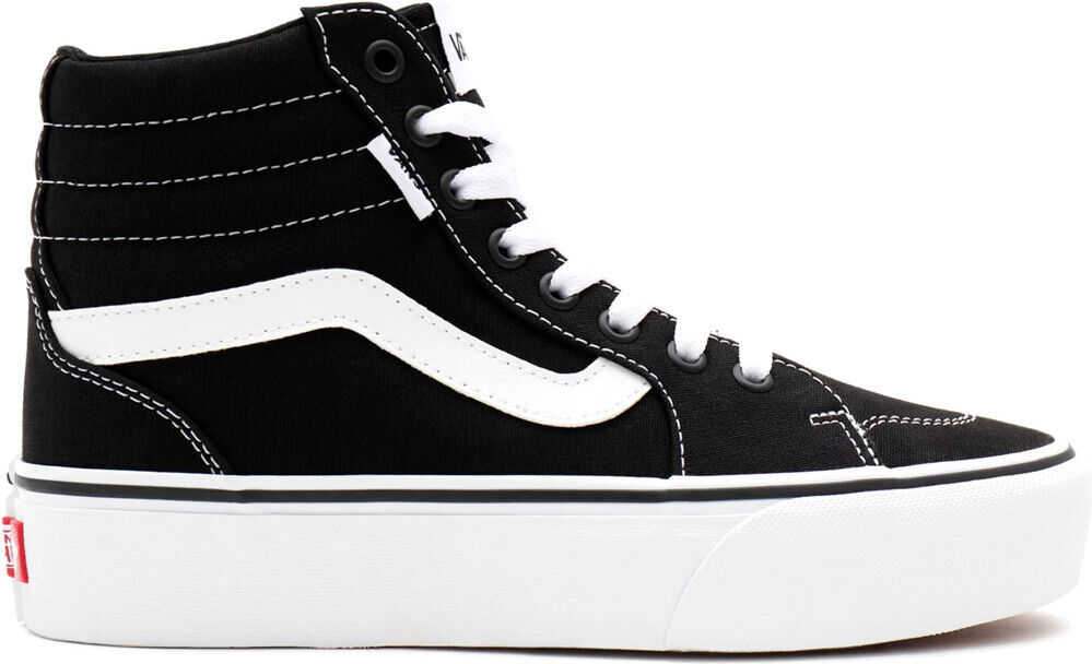 Vans filmore hi platform zapatilla moda mujer Negro (6)