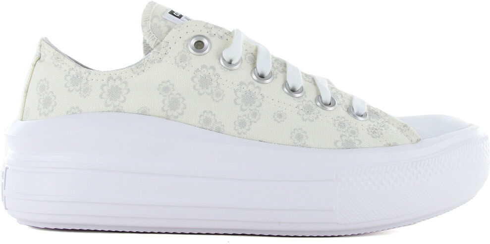 Converse chuck taylor all star move zapatilla moda mujer Blanco (7,5)