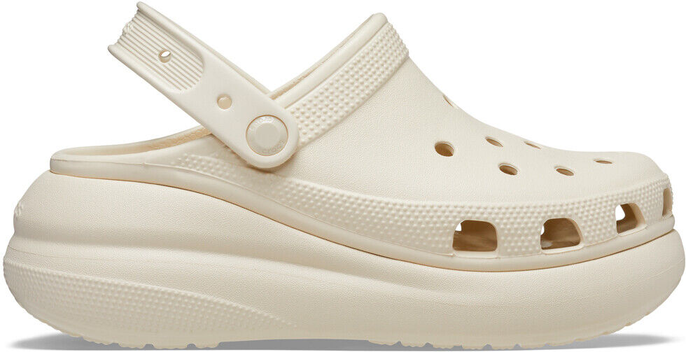 Crocs classic crush clog zueco mujer Blanco (37-38)