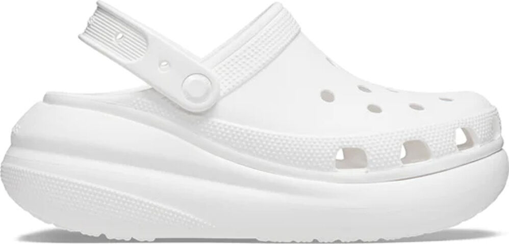 Crocs classic crush clog zueco mujer Blanco (6)