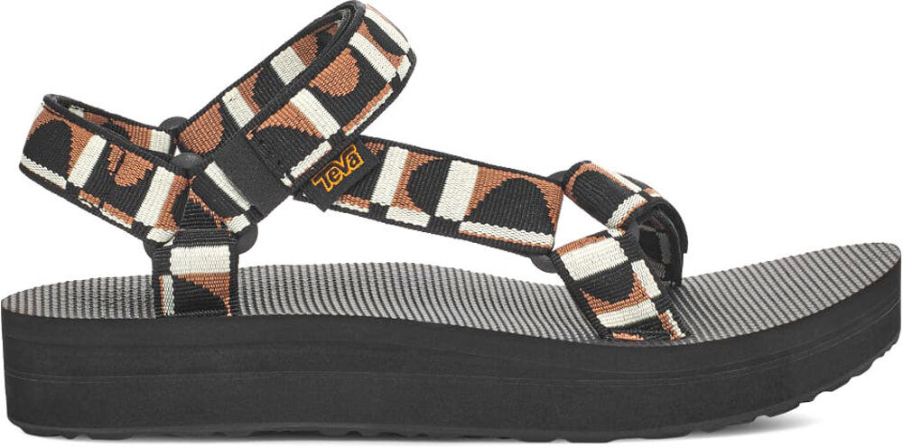 Teva midform universal zueco mujer Negro (8)