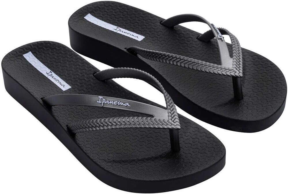 Ipanema bossa soft v chanclas mujer Negro (37)