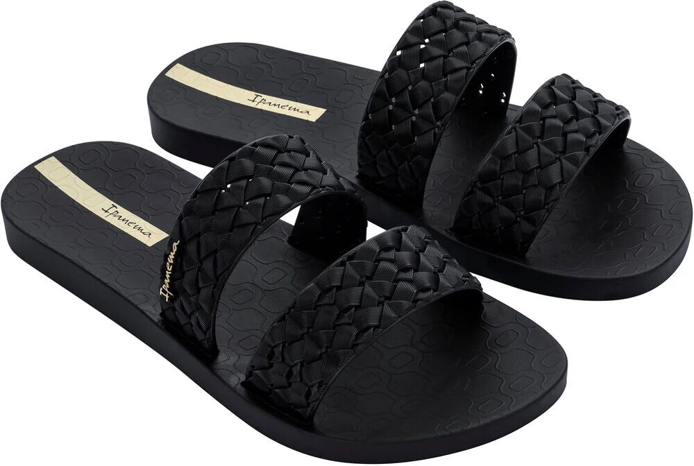 Ipanema renda ii chanclas mujer Negro (38)