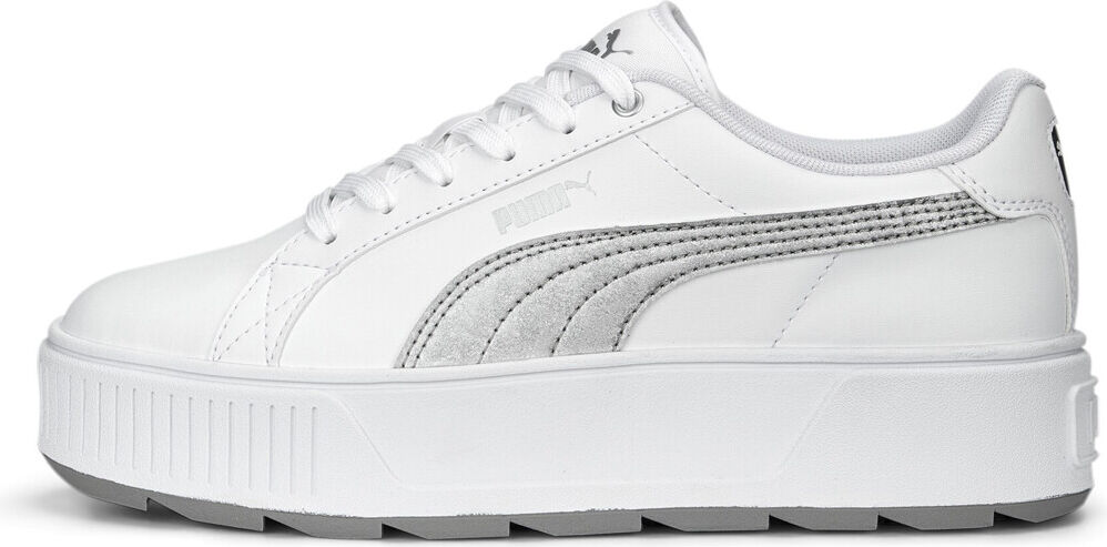 Puma karmen space metallics zapatilla moda mujer Blanco (7,5)