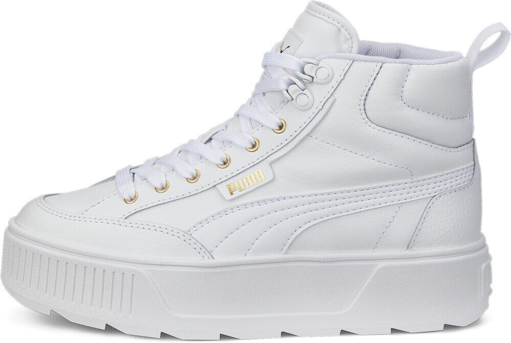 Puma karmen mid zapatilla moda mujer Blanco (7,5)