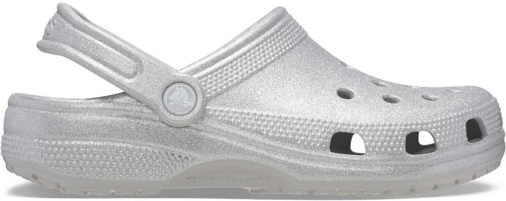 Crocs classic glitter zueco mujer Gris (37-38)