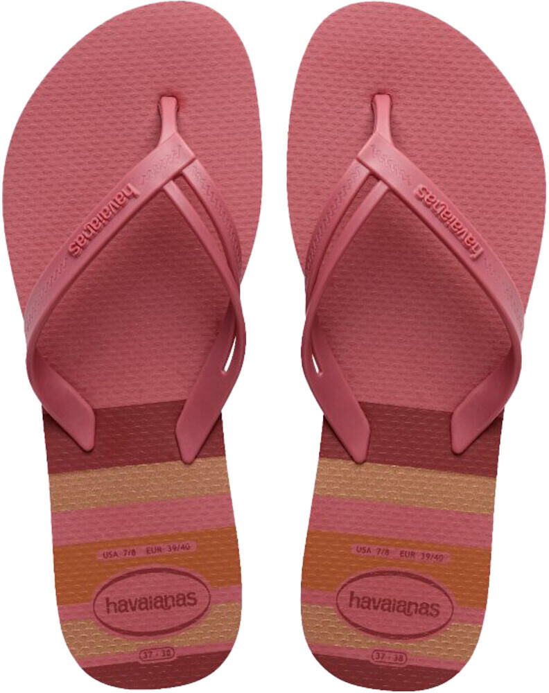 Havaianas elegance print chanclas mujer Rosa (4142)