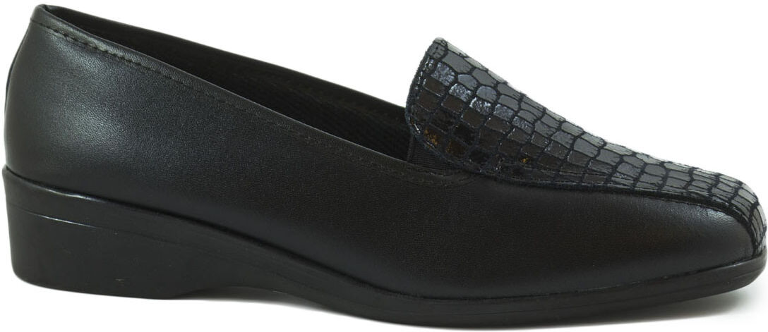 Zirus Moda Mocasín piel negro