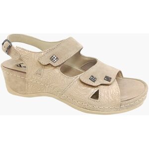 Goldner Fashion Sandaalit, joissa venykkeet - beige - Gr. 40  Damen