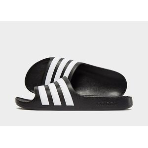 adidas Adilette Aqua Slides - Mens, Black  - Black - Size: 36 2/3
