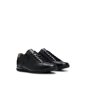 Boss Leather trainers with odour-control lining
