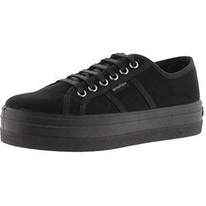 victoria Damen Low-top 109205-WOMEN Low-TOP Barcelona Wildleder RECYCELT & Platform Negro 36