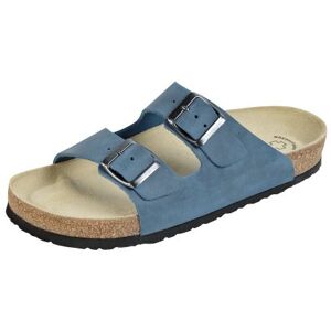 Weeger Wörishofer Women's Organic Mules, blue