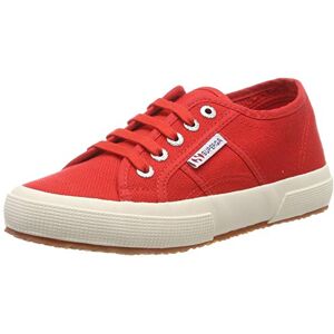 Superga 2750-PLUS COTU, Unisex Sneakers , Red Rot (Red 975), 3.5 UK (36 EU)