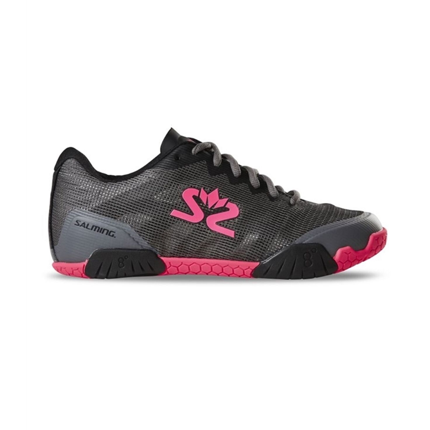 Salming Hawk Women Gun Metal/Pink 37 1/3