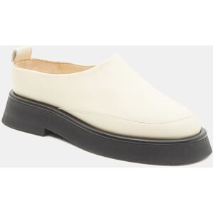 - Sabots en Cuir Twig blancs Blanc