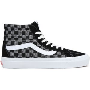 Vans - Sneakers en Cuir & Textile SK8-Hi 38 DX noires Noir - Publicité