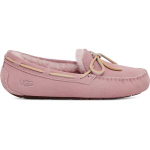 Ugg - Mocassins fourrés Laine en Velours de Cuir Dakota roses Rose - Publicité