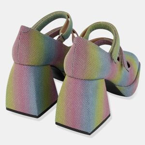 - Sandales Julie multicolores - Talon 10 cm Multicolore