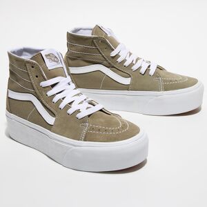 Vans - Baskets SK8-Hi Tapered kaki Kaki - Publicité