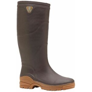 Rouchette - Bottes optimum marron T40 - Publicité