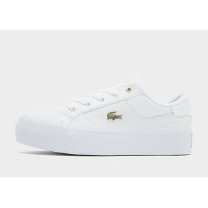 JD Sports Lacoste Ziane Platform Femme - White, White - Publicité