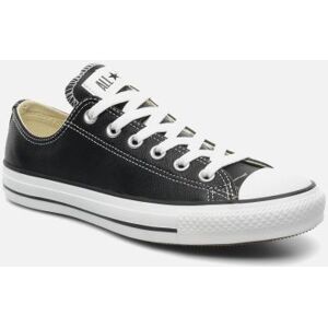 Chuck Taylor All Star Leather Ox W par Converse Noir 39 Femme - Publicité