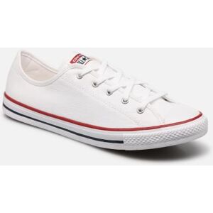 Chuck Taylor All Star Dainty Canvas Ox par Converse Blanc 38 Femme - Publicité