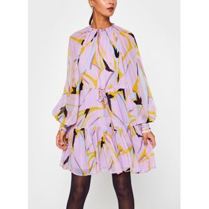 Chives Puff Sleeve Minidress par Essentiel Antwerp Multicolore 40 Accessoires