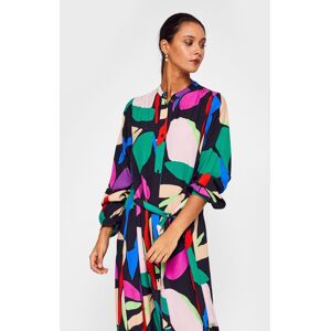 Camel Midi Shirtdress par Essentiel Antwerp Multicolore 38 Accessoires