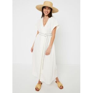 Robe 23129102B par See u soon Blanc T0 Accessoires