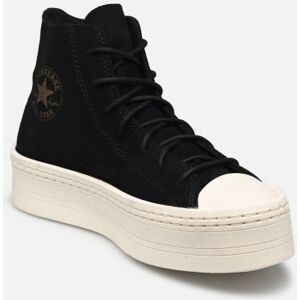 Chuck Taylor All Star Modern Lift Mono Suede Hi W par Converse Noir 40 Femme - Publicité