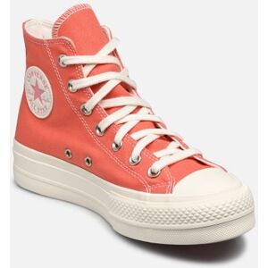 Chuck Taylor All Star Lift Color Craze Hi W par Converse Orange 36 1/2 Femme - Publicité