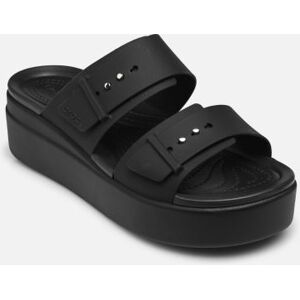 Brooklyn Buckle Low Wdg W par Crocs Noir 38 - 39 Femme - Publicité