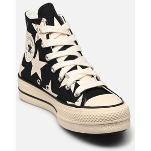 Chuck Taylor All Star Lift Canvas New Form Shine Hi W par Converse Noir 36 Femme - Publicité