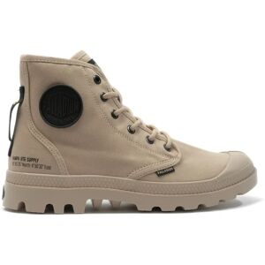 PALLADIUM-EU Palladium Boots Pampa Hi Htg Supply Beige Tan Unisex 46 - Publicité