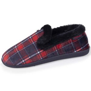 Isotoner Chaussons charentaises fourrées Femme Tartan 38 - Publicité