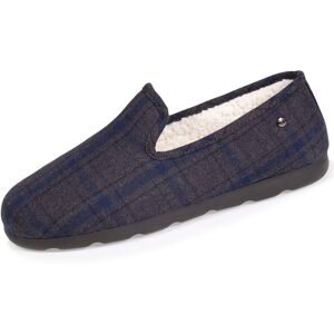 Isotoner Chaussons charentaises Homme Tartan chaud 45 - Publicité