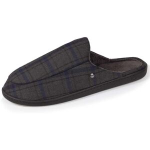 Isotoner Chaussons mules Homme Tartan tartan 45 Homme - Publicité